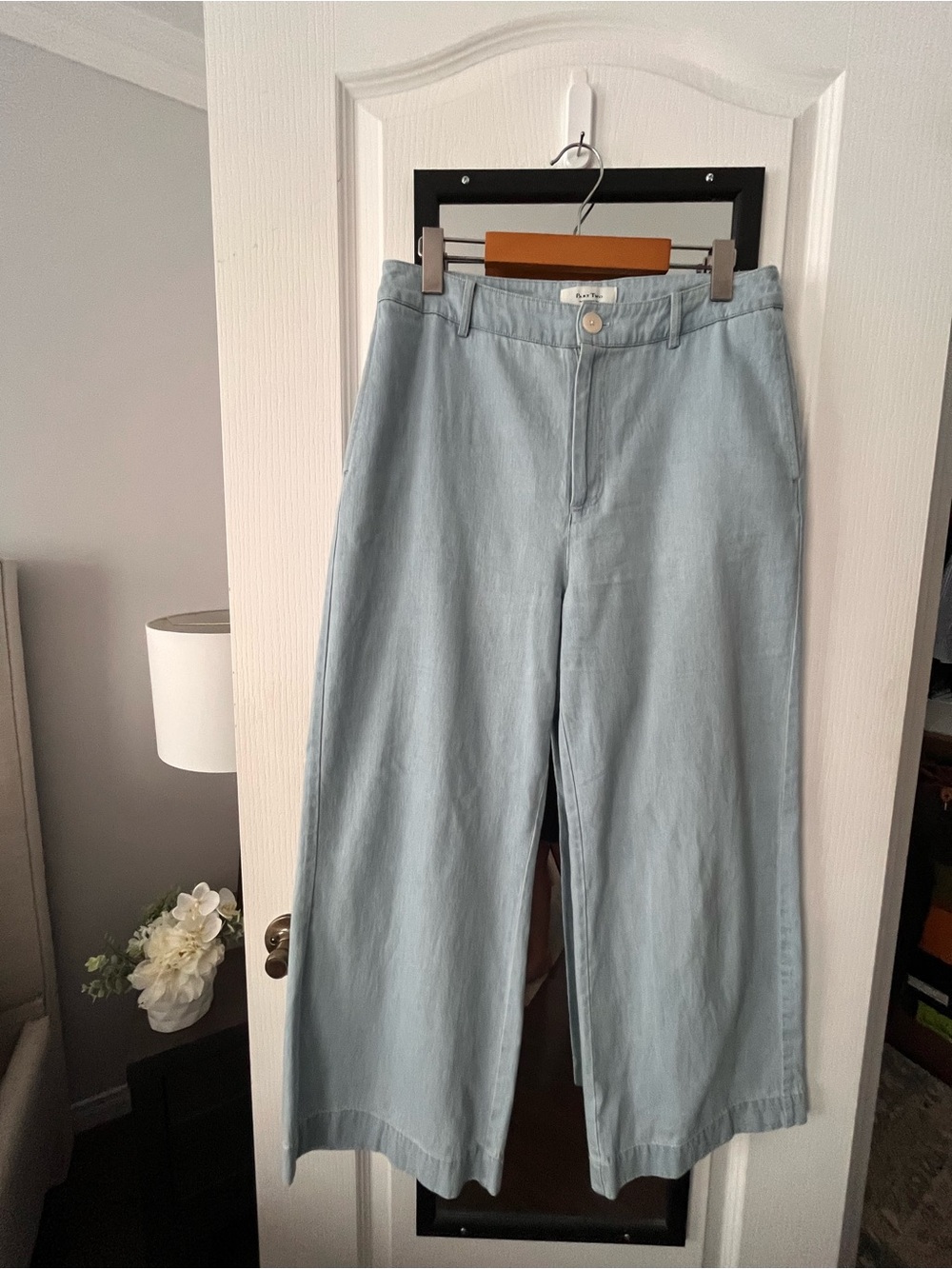 Part Two cropped blue pants
